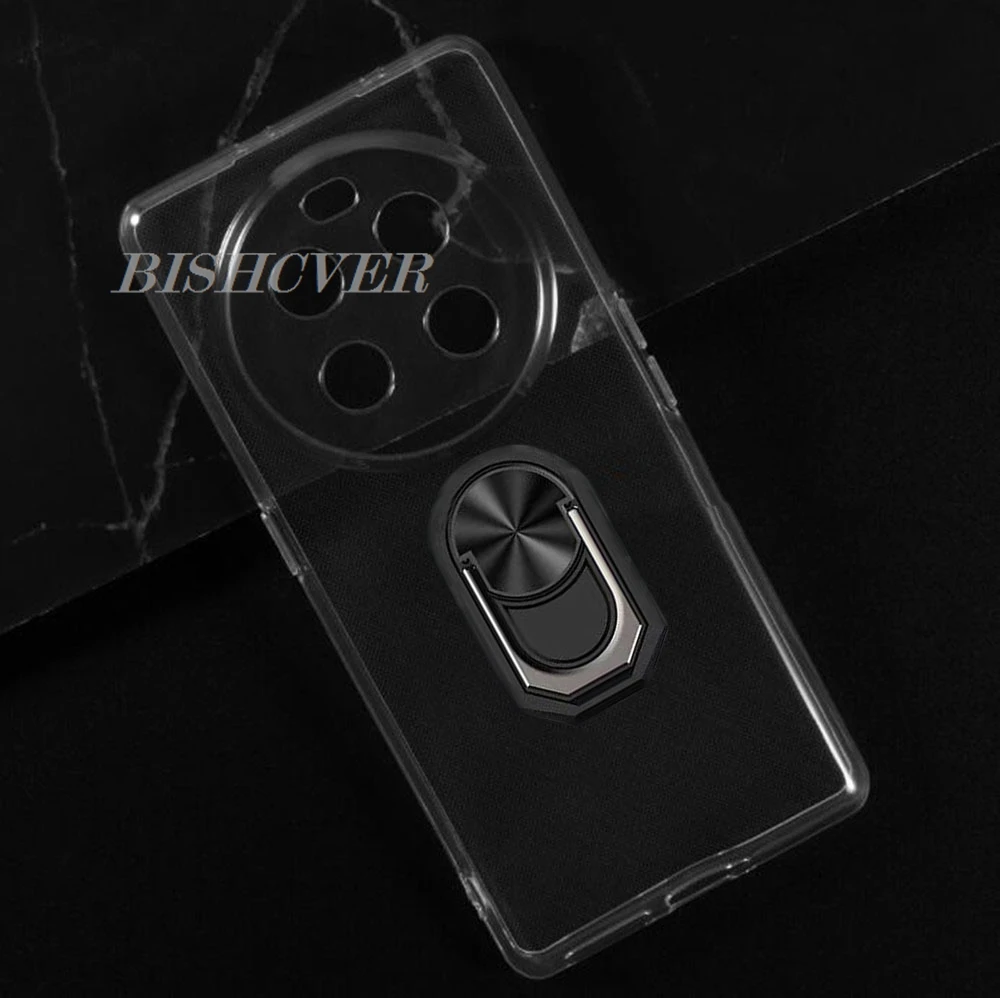 Cubot Hafury Meet 6.67 Back Ring Holder Silicone Phone Case