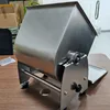 Easy Operate Meat Mixer Machine 10L Large Rollover Design Food Mixing Mixer Machine Stainless Steel Meat Mixer Machine 6