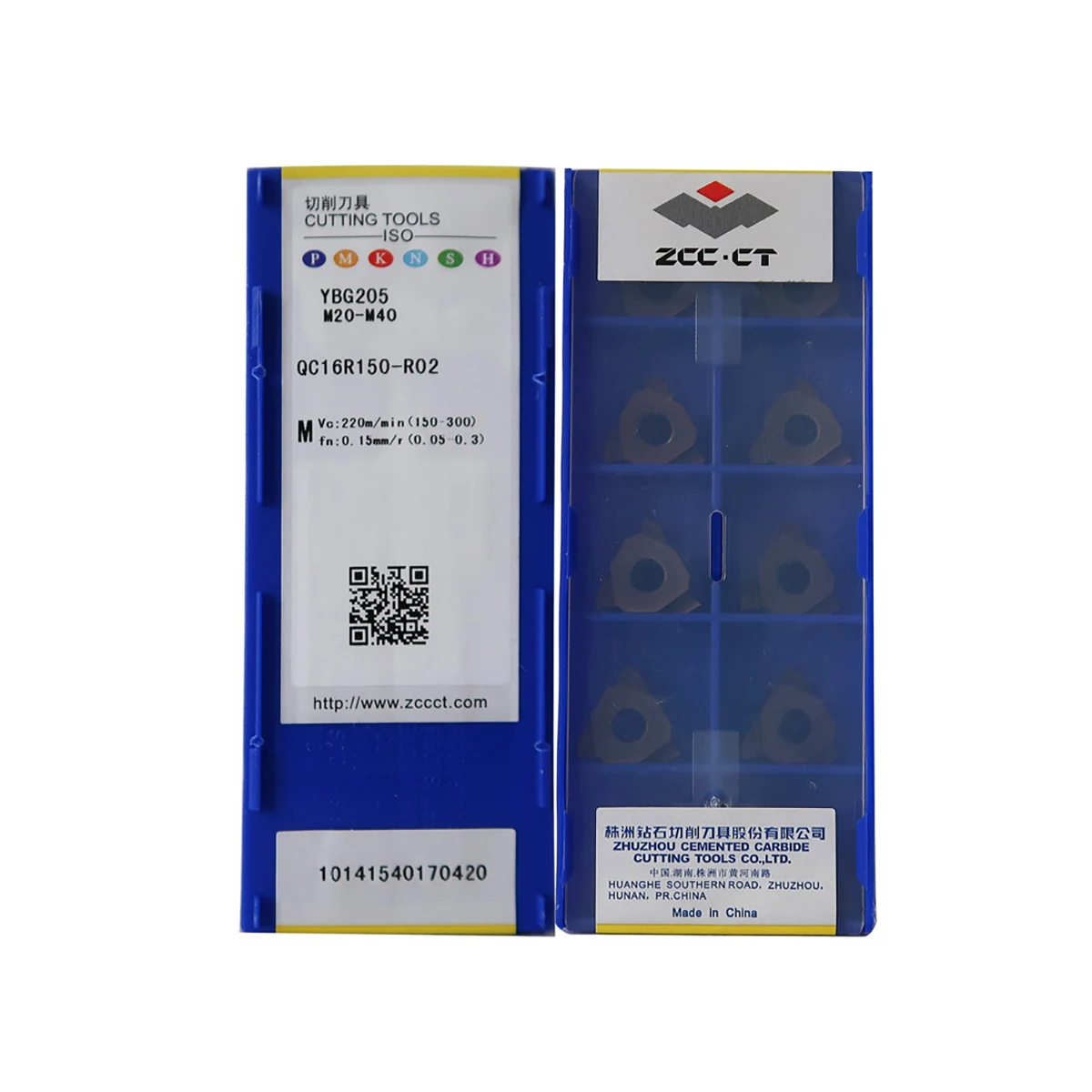 

ZCC CT 100% Original QC16R 200 QC16R180X QC16R150 QC16R110 QC16R075X QC16R080X QC16R100 R02 YBG205 Grooving Tool Carbide Inserts