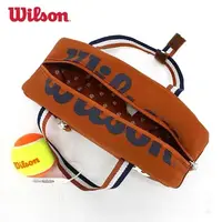 Wilson Tennis Racket Bag Small Hand Bag French Open Co-Branded Model Tennis Accessories Bag Mini Travel Bag Racquet Sports 2