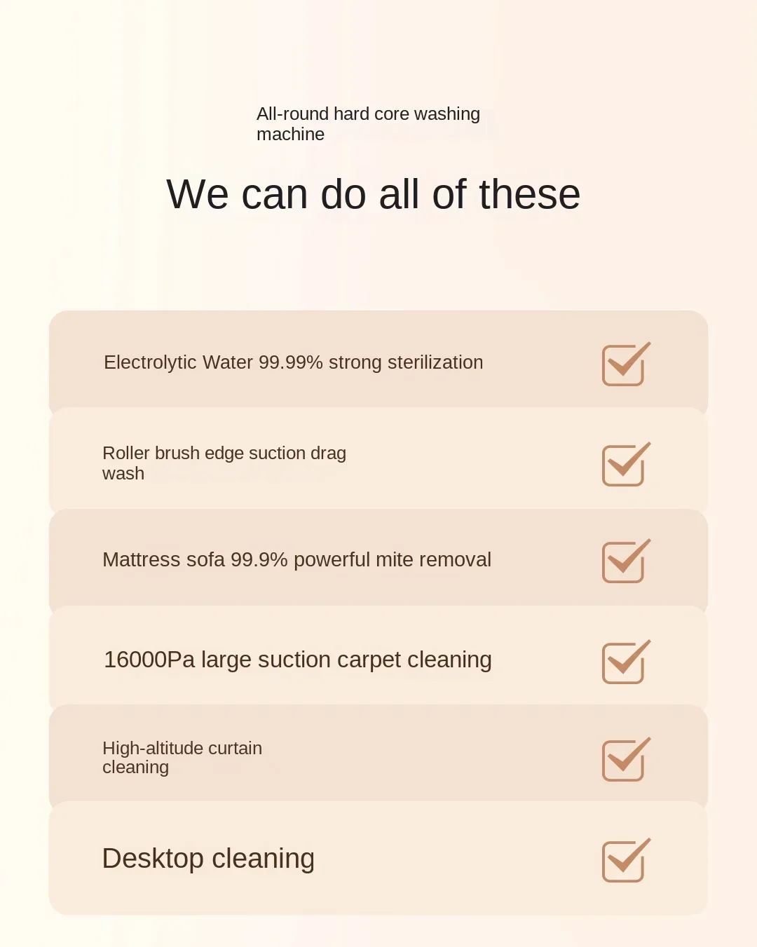 DREAME H12SMix Washing Machine Suction, Drag and Sweep Integrated Household Appliances Mite Removal Vacuum Cleaner Automatic Mop 5