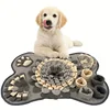 Pet Sniffing Mat For Dogs, Interactive Durable Dog Slow Feeding Pad Training Mat For Foraging Skills And Slow Eating