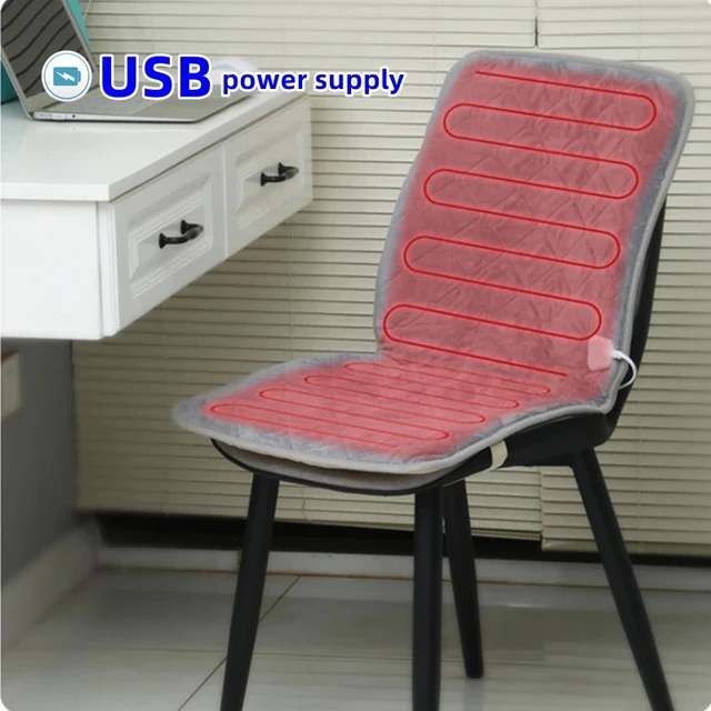 Electric Heating Cushion Chair Mat Office Warmer Blanket Chair Cushion Home  Heating Back Integrated Seat Cushion Heating Pad - AliExpress