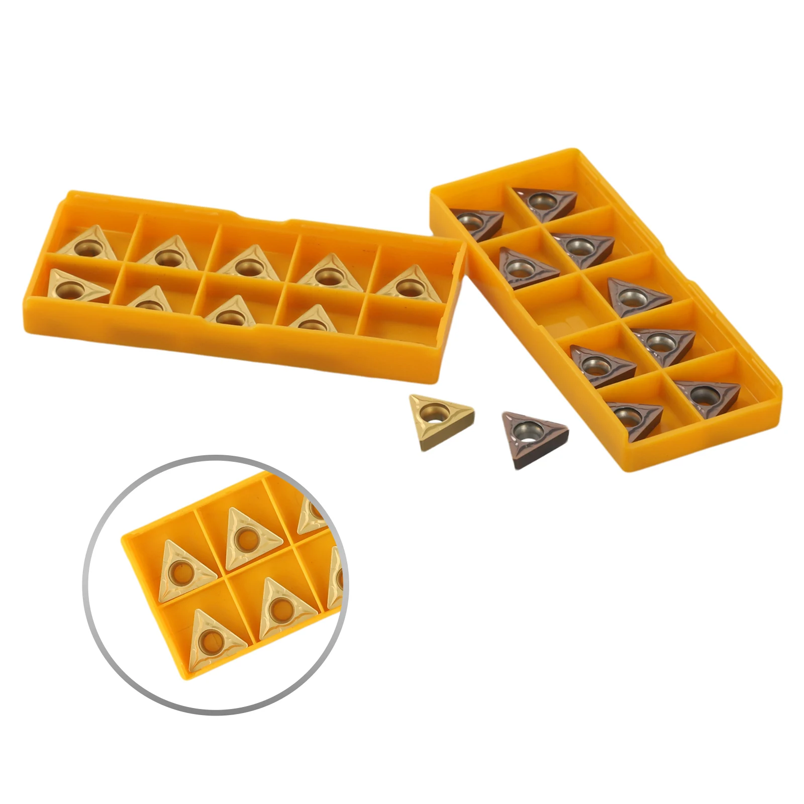 

20pcs TCMT16T304 TCMT16T308 Carbide Inserts Turning Inserts For Metal Cutting Turning Tool CNCMetalworking Power Tool Parts