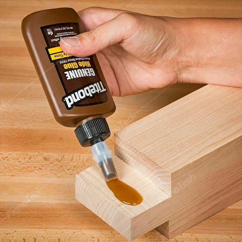 1pcs Titebond Hide Glue Violin Guitar Woodworking Glue Antique Repair Heating Removable 118ml Wood Repair Kit