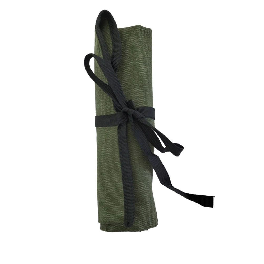 

Roll Up Tool Bag 1 PC 33x27cm Accessory Green Hanging Tool Multiple Pockets Organize Oxford Cloth New Practical
