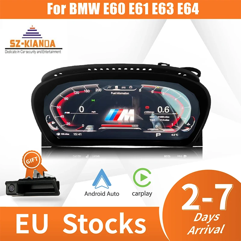 2024-Latest-12-3-Original-Digital-LCD-Dashboard-For-BMW-5-Series-E60 ...