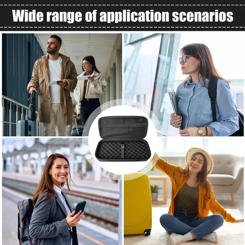 Hard Drive Storage Bag Graphics Card Storage Pouch Anti-Shock Storage Bag Waterproof Wear-Resistant Protector Case Game Cards