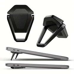 Sleek Ergonomic Foldable Desk Stand: Invisible Support for Laptops, Tablets, Keyboards, and Phones (4D - Hei)