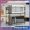New Kitchen microwave rack Countertop seasoning oven rack Oven Seasoning storage rack Multi-layer storage rack 4