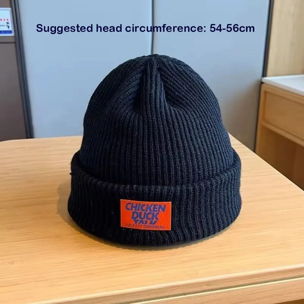 High Quality American Street Style Knitted Hats Warm Unisex Ear Protection Hat Brimless Hat - Image 6