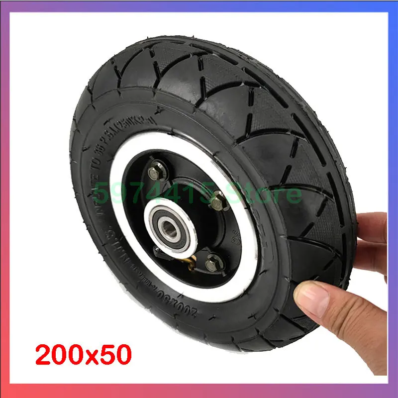 Electric Scooter Tire 8 Inch 200x50 Pneumatic Inner and Outer Tire