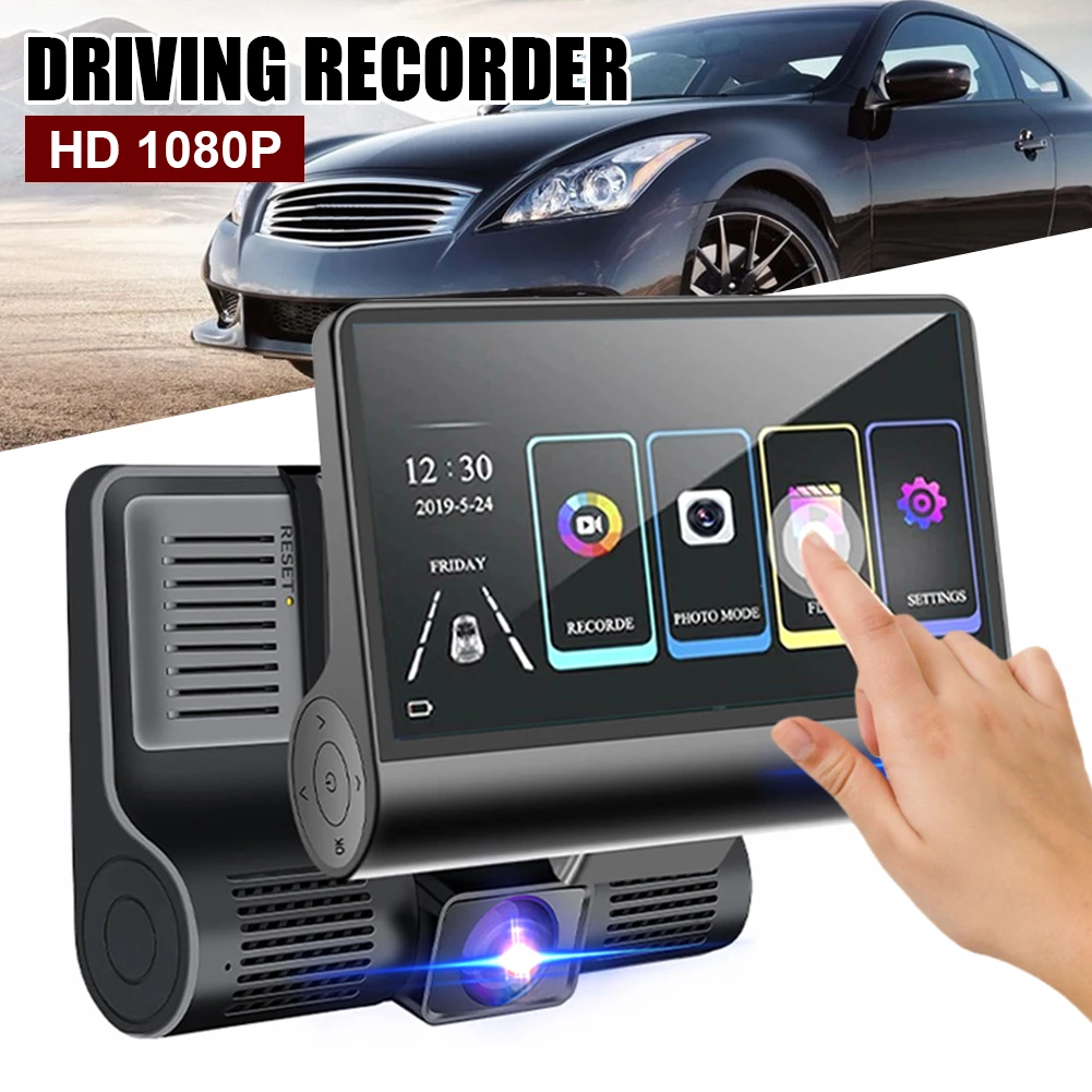 Front Camera For Truck Dashcam Front And Rear Inside Motion Detection 170  Wide Angle Car Car Camera Driving Recorder Car - AliExpress