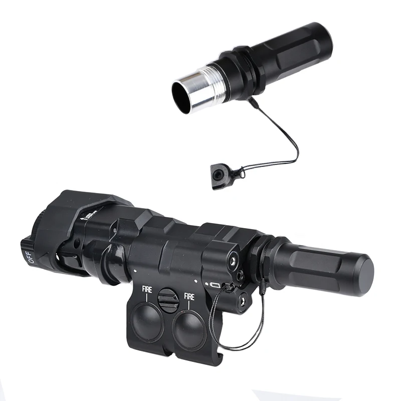 WADSN Metal MAWL C1 Laser AA Battery Compartment Tactical Flashlight Green Red Dot Blue Powerful Laser Pointer IR Accessories