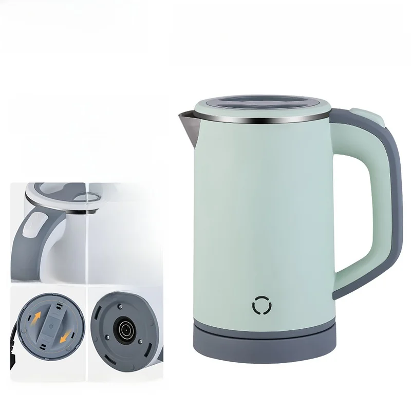 Onebutton  Kettle with Multicountry Plug Boiling Feature No Brand Registered Trademark Made in China