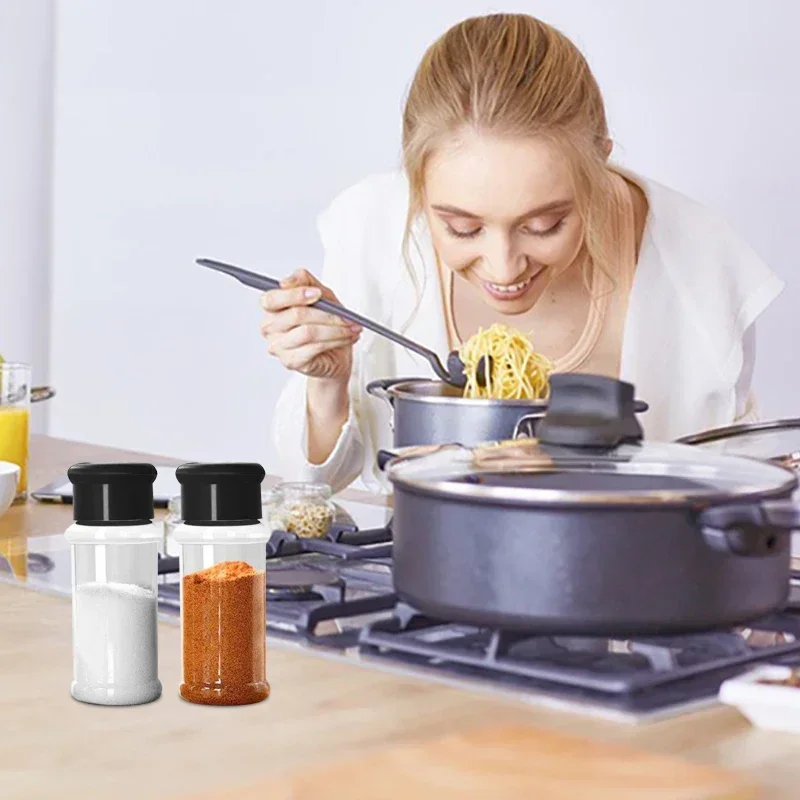Versatile Spice Jar Set - Seasoning and Condiment Organizer