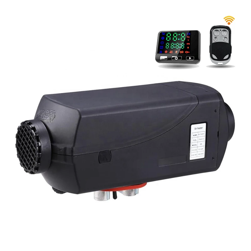 Diesel Air Heater – 2KW/5KW/8KW – 12V/24V With LCD Switch & Silencer – For RV, Truck, Boat, Trailer
