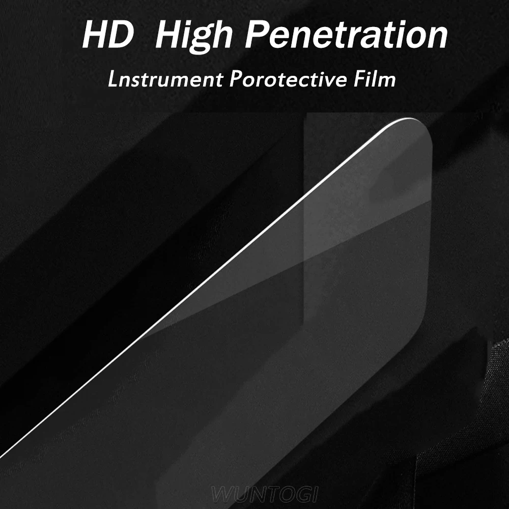 Motorcycle Screen Protector 4x Dashboard Screen Protector Cluster Scratch Screen Protection Film For HONDA CB400X CB500F CB500X CBR650R CB650R