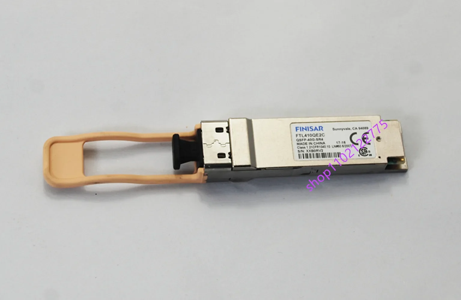 Finisar QSFP 40GB Optical Fiber FTL410QE2C QSFP-40GBASE-SR4 850nm-40G-0.15km 40G 850nm Finisar 40g Qsfp Transceiver