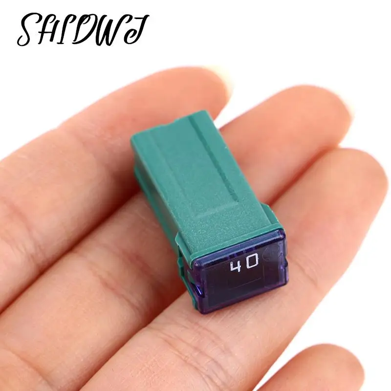 1Pcs Mini Square Fuse 20A 30A 40A 50A 60A Set Automotive Car Fuse with Plastic Box Assortment Auto car fuses kit