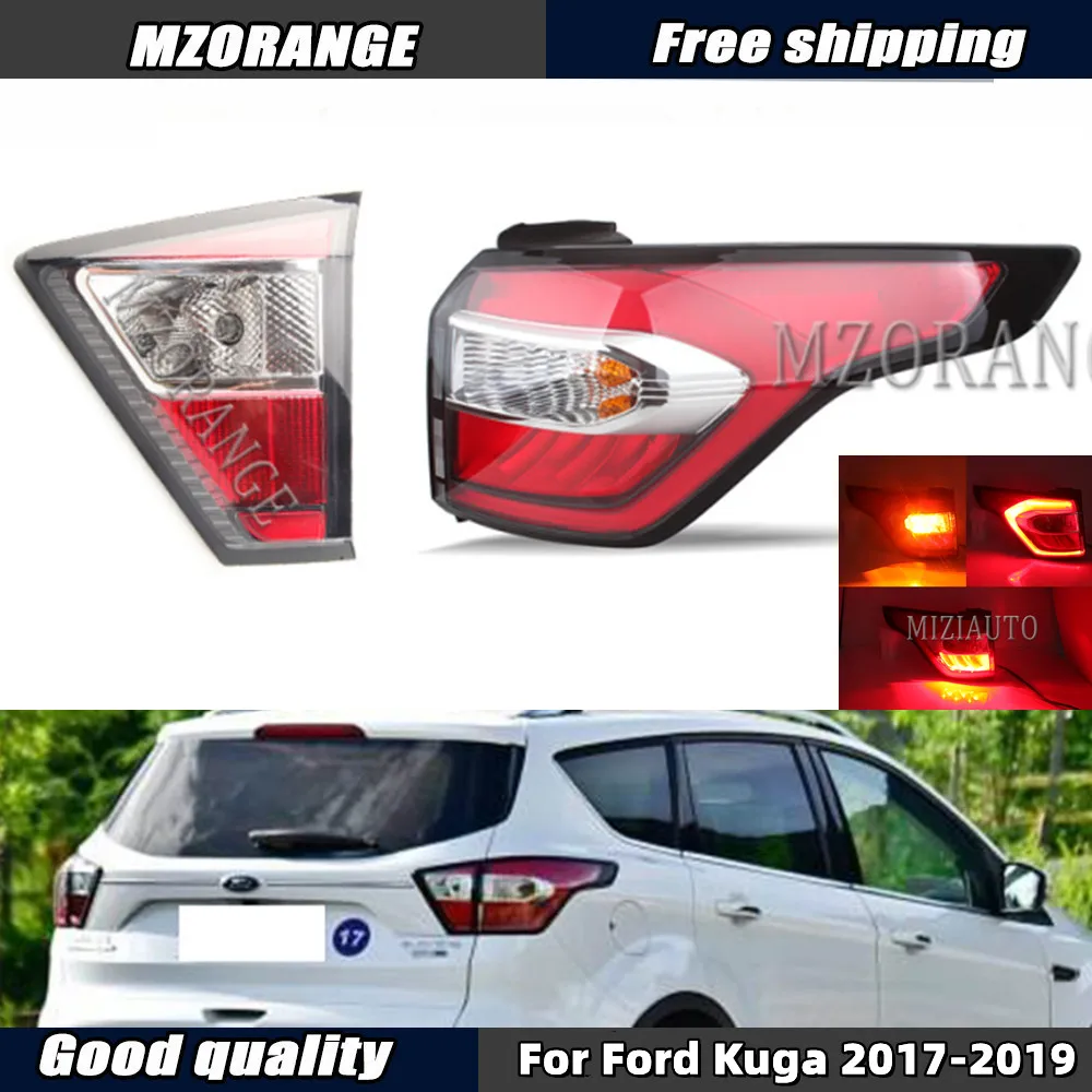 Mzorange 1 Pcs Tail Light Assembly For Ford Kuga 20172019 New Focus