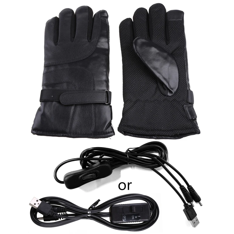 

Electric Heating ThermalGlove Riding Warm Mitten for Men Women Full Finger Glove