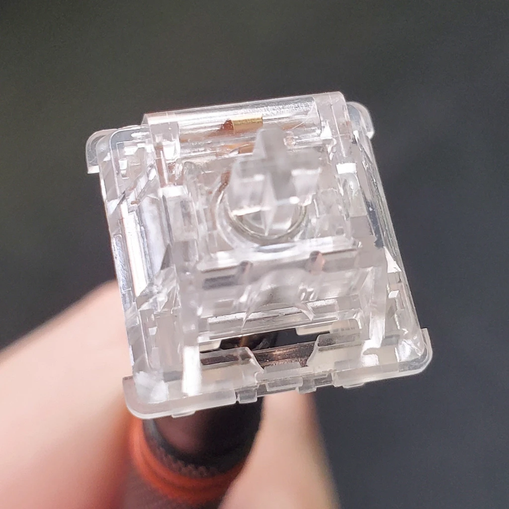 Mmd Ciy Fantasma Interruptor Transparente Como Santo Panda 60g Teclados Mecânicos Interruptores Táteis Fábrica Lubrificação Náilon pc - Imagem 3