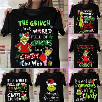 Unisex Grinch Themed Christmas Shirts