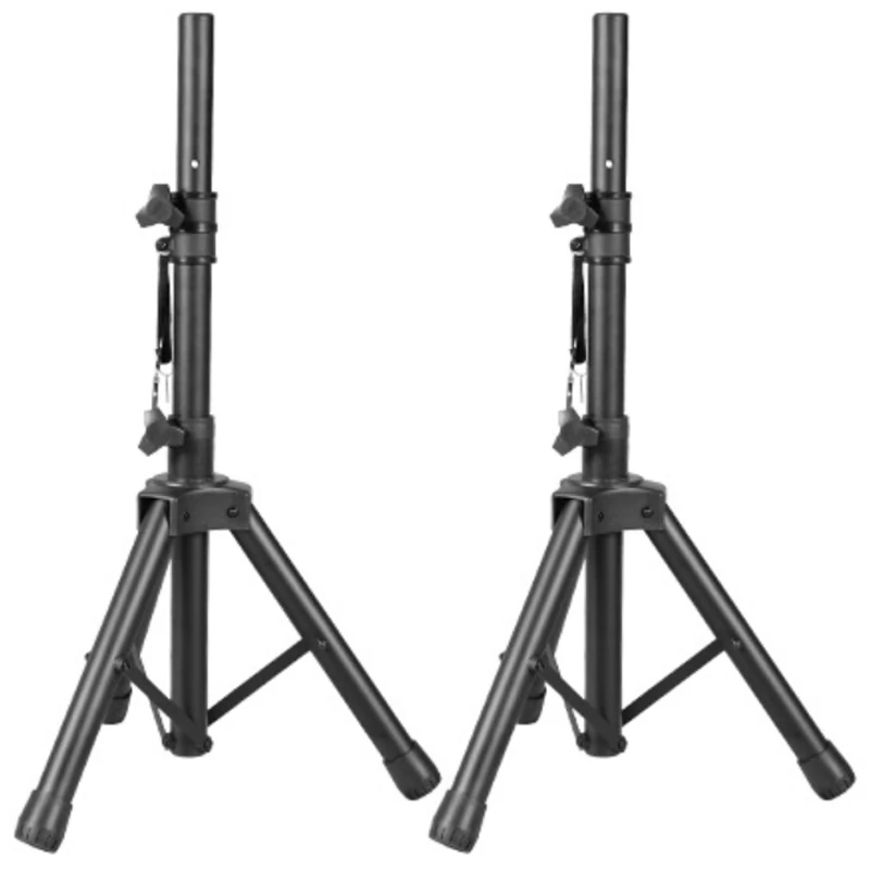 Speaker Stand Suporte do Tripé Tripé Áudio Ktv Outdoor Prateleira Metal Floor Stand 2x