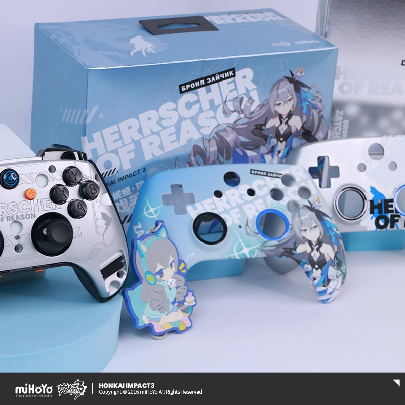 Honkai Impact Bronya Zaychik Game Controller Handle Wireless Gamepad Applies Joystick Manga Role Xmas Gift for NS PC IOS