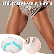 6/12pc Thigh Tapes Unisex Disposable Transparent Invisible Body No-friction Pads Patches For Outdoor Anti-wear Paste Thigh