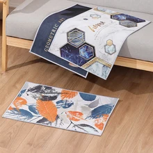 1 pçs absorção de água tapete da banheira tapete lateral antiderrapante moderno piso decoração para casa acessórios do banheiro porta de entrada