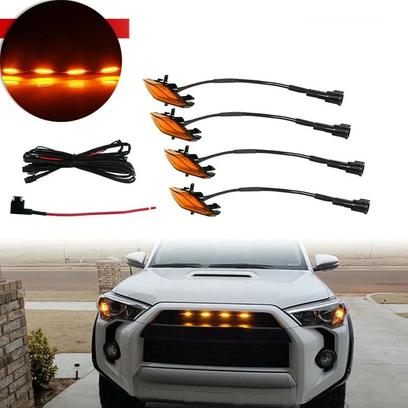 

Светильник для Toyota 4runner TRD передняя решетка 2014-2019 (янтарсветильник)