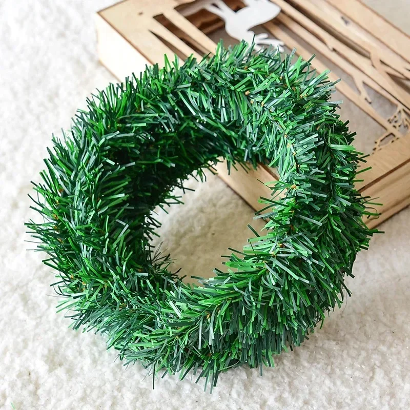 Creative Diy 5.5M New Christmas Decoration Garland Christmas Tree Ornaments Green Cane Party Supplies Home Decor Wholesale