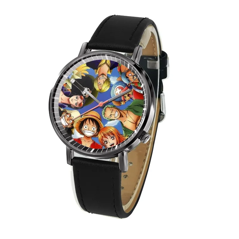 

Luffy One Piece Anime Watch Fashion Student Korean Trend Men's Ladies Gift Watch Business Quartz Watch