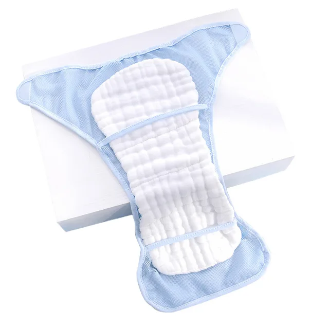 Baby Thickening Reusable Diaper Newborn Training Pants Washable Ecological Cotton Diapers 10-layer Cloth Nappies Toddler Stuff - Image 6