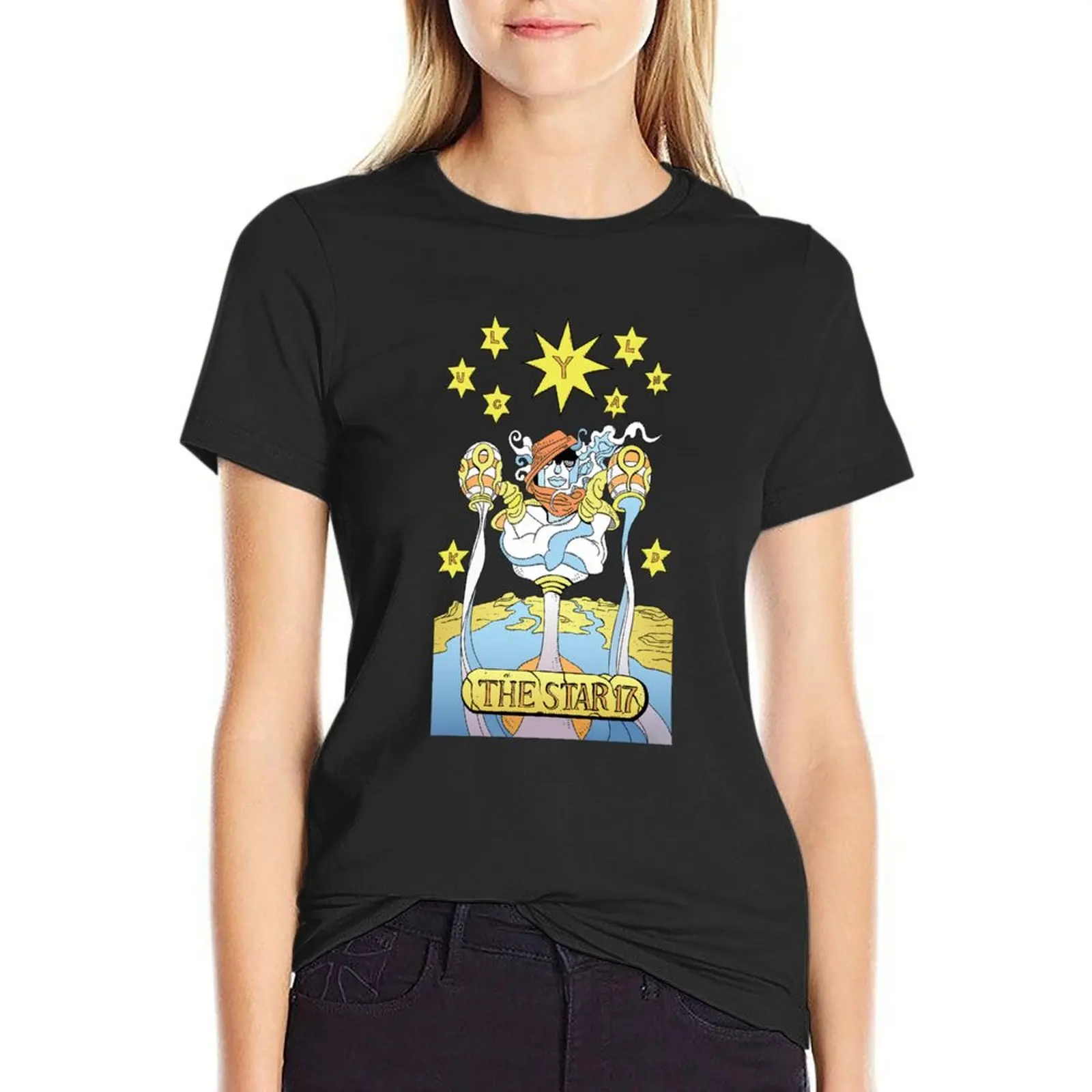 

The Star 17 T-Shirt Aesthetic clothing female cute tops t-shirt dress for Women sexy