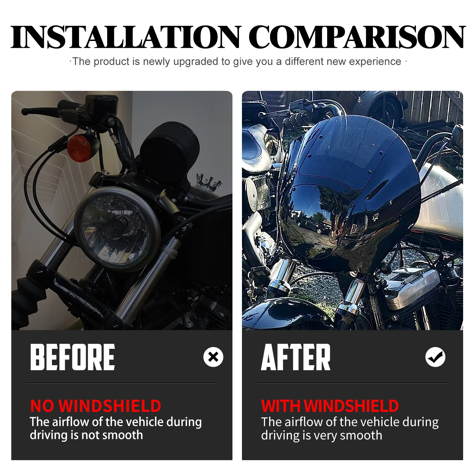 Watch SLMOTO Smoke Quarter Head Fairing Windshield fit