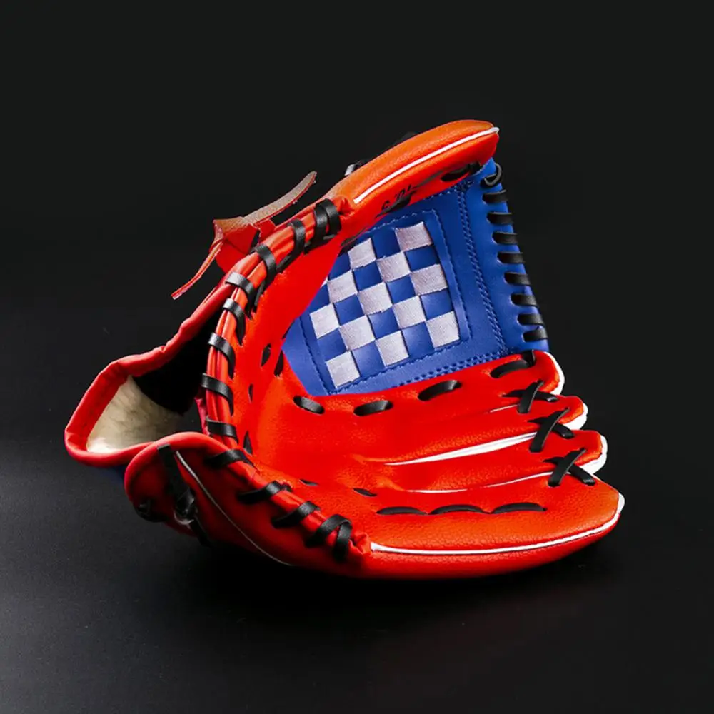 Pure Leather Baseball Glove Adult Children Baseball Training Thickened Cushioning Infield Pitcher Infielder