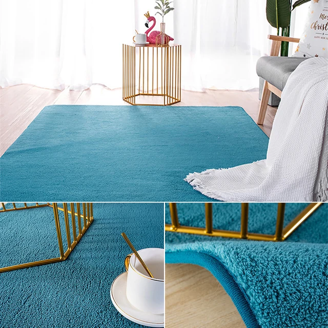 10pcs Plushy Puzzle Carpet Tiles Modern Trend Living Bedroom Rug Soft DIY  Thickening Winter Children's Room Puzzle Floor Mat - AliExpress