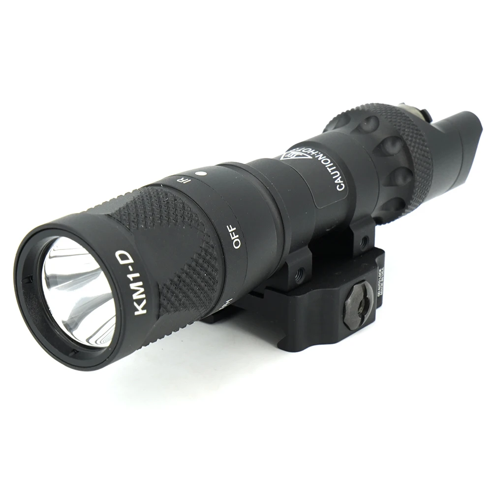 전술 LED 손전등, 백색 조명 및 IR 조명 모드, M323V