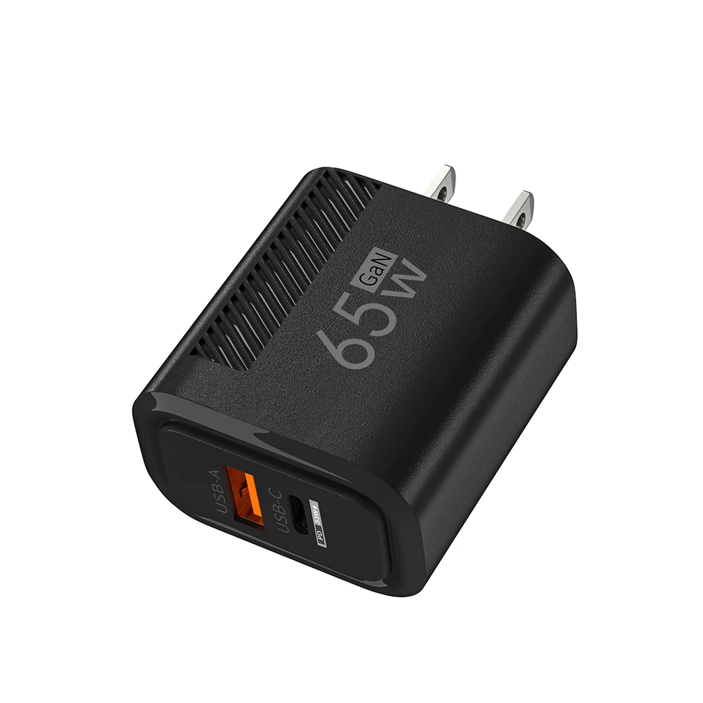 ตัวเลือกสินค้า อะแดปเตอร์ชาร์จเร็ว GaN 65W USB-C ชาร์จได้หลายอุปกรณ์