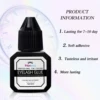 DIY Eyelash Glue Use With Eyes Open 5ml Lasting 7-10 Days Waterproof and Not Irritating 4