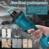 Brushless Grinder 6mm Chuck Electric Polishing Grinding Milling Machine 6-speed Adjusatble Engraving Tool for Makita Battery 3