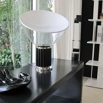 Taccia Table Lamp Scandinavian Italian Designer Light Living Room Kitchen Island Lighting Decor Bedside Bedroom Glass Table Lamp 5