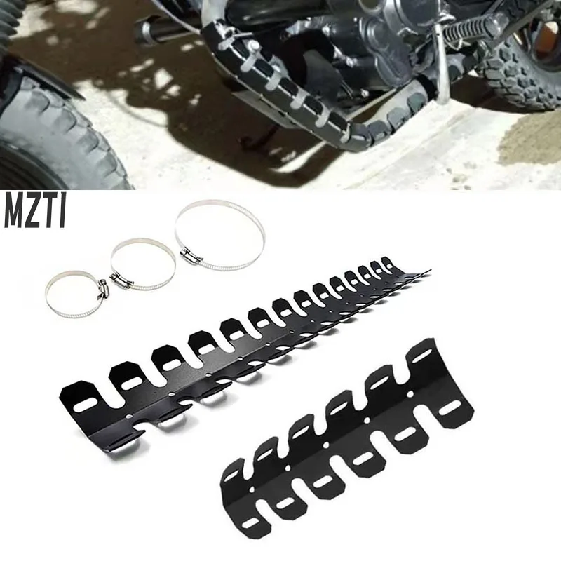 

Motorcycle Exhaust Muffler Pipe Leg Protector Heat Shield Cover Heat resistant For Gas Gas EC 2T EC 4T FSE FSR KX125 dirt bike