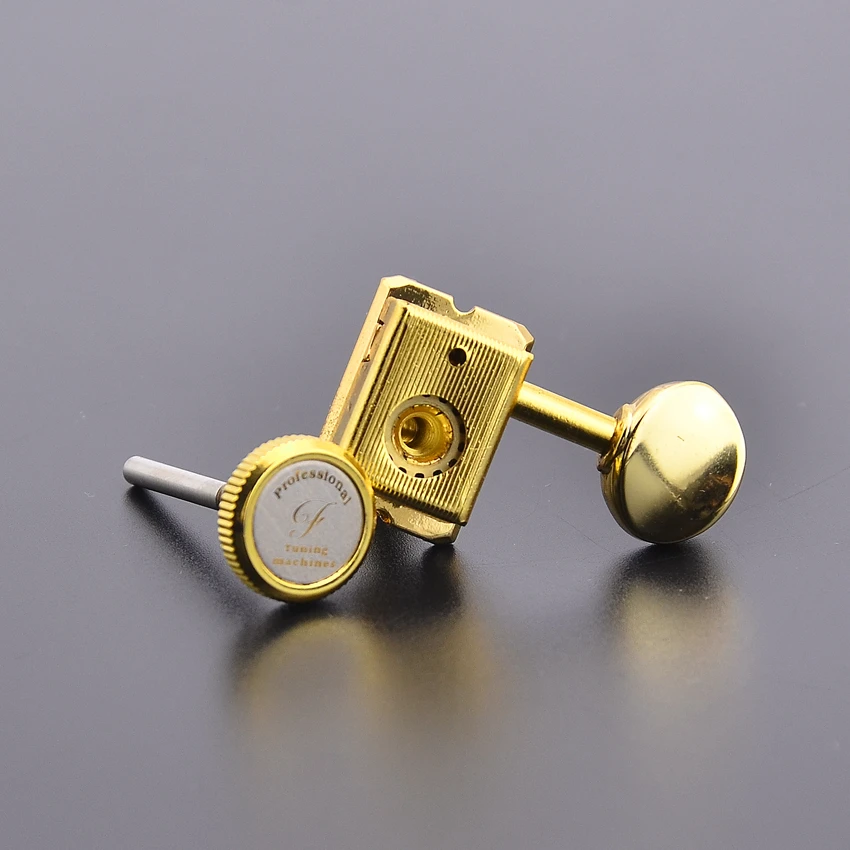 1 Set R6/L6 Kluson Vintage Locking Guitar Machine Heads Tuners For ST guitar tuner electric guitar tuners