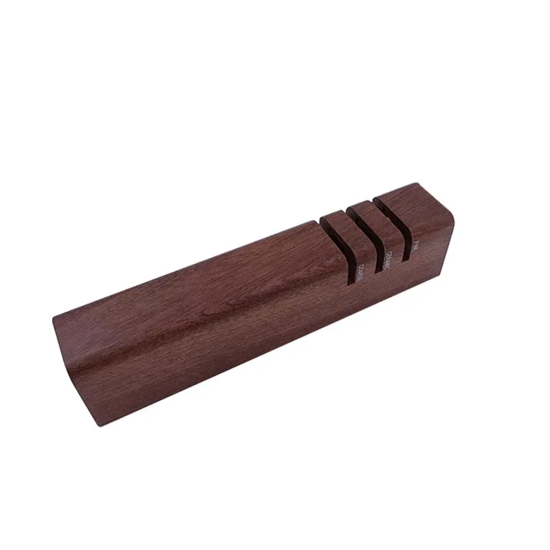 

Wooden Material Knife Sharpener Household Kitchen Knife Fine Sharpening Tool