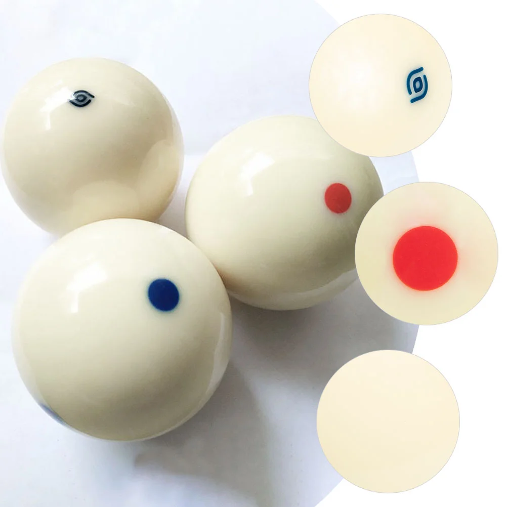 Billiard Cue Ball Replaceable Balls White Pool Wear-resistant Accessory Professional