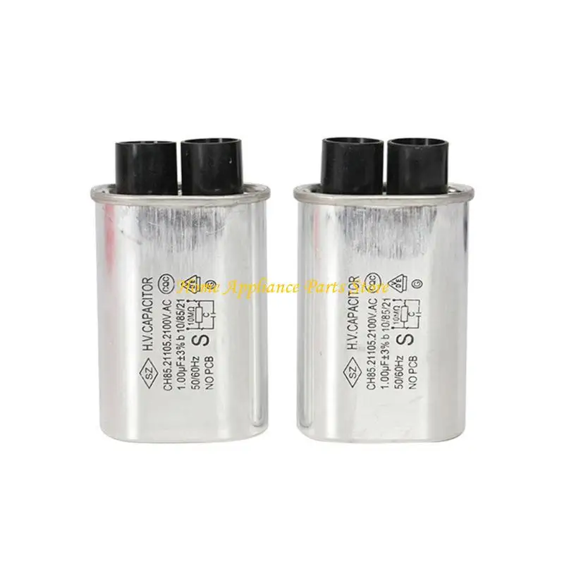 C4DA 2100V Microwave Oven Parts Universal Capacitor Small Pin Terminals Connector